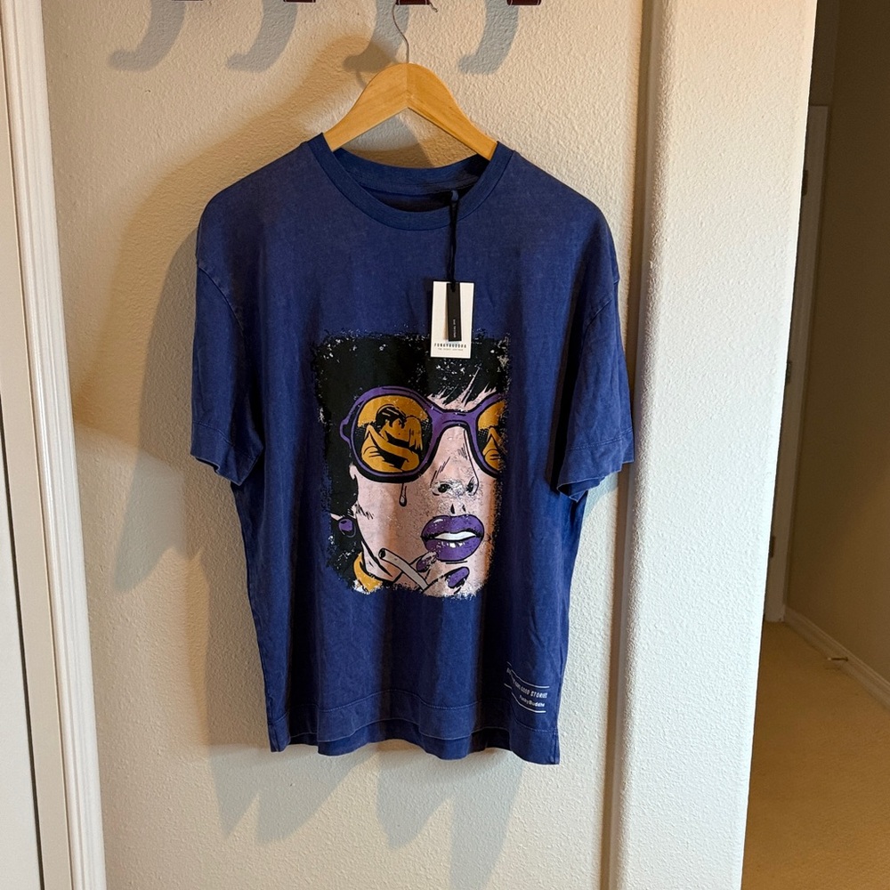 Graphic Blue Short Sleeve Tee